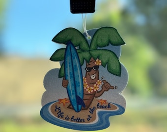 Ambientador para coche Palm Tree Surfer *NUEVAS FRAGANCIAS*