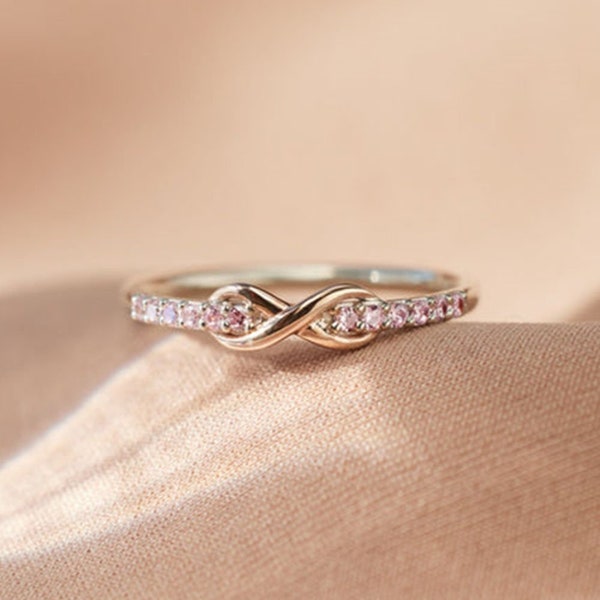 Pink Gemstone Ring - Etsy