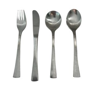 4pc Set of Vintage Stainless Steel Replacement Silverware Set GF2 Grosvenor 18-8
