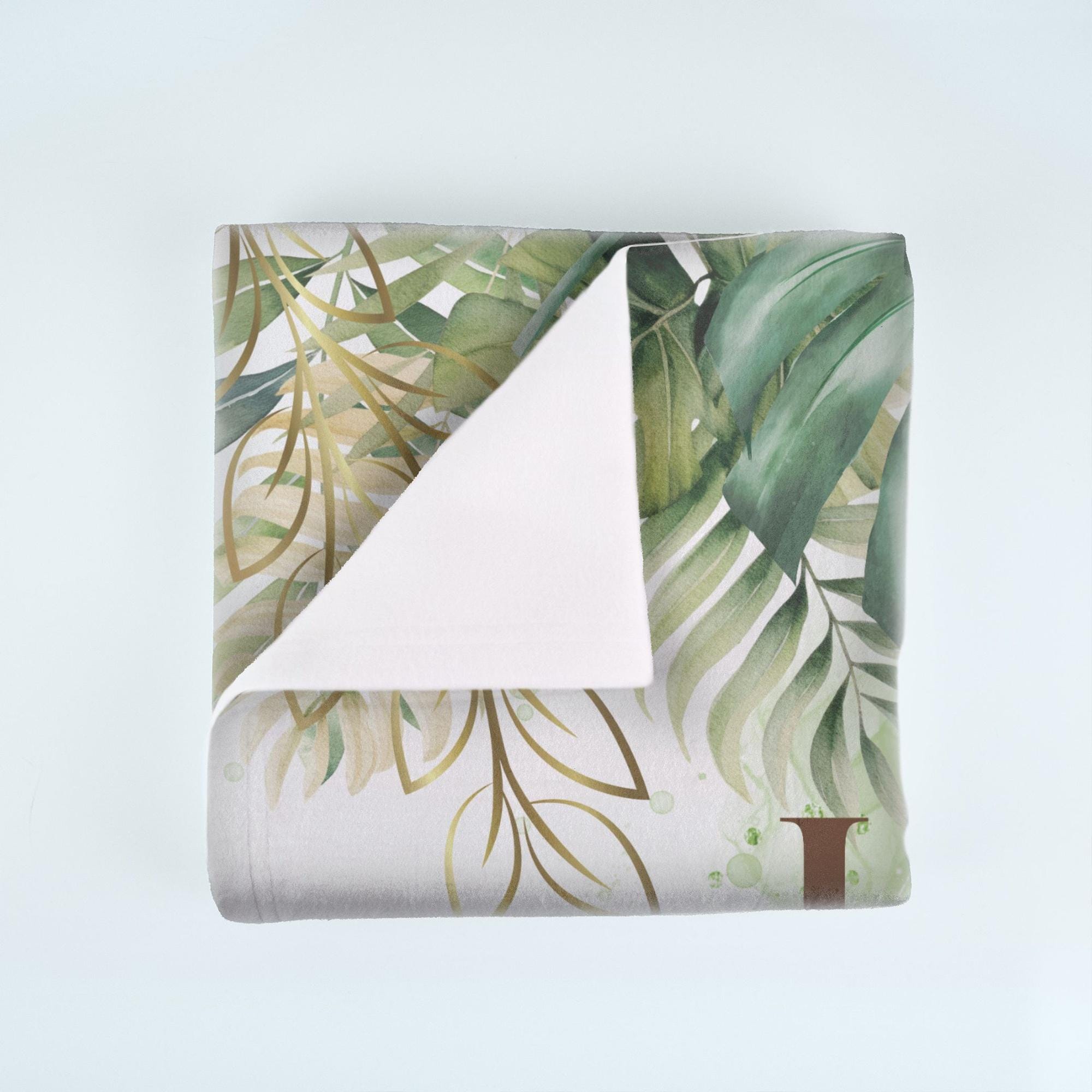 Personalized Safari Baby Blanket | Jungle Animals Nursery Decor - Etsy