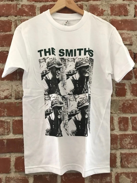 The Smiths Shirt – Black & White | Indie Rock Band Tee, Vintage