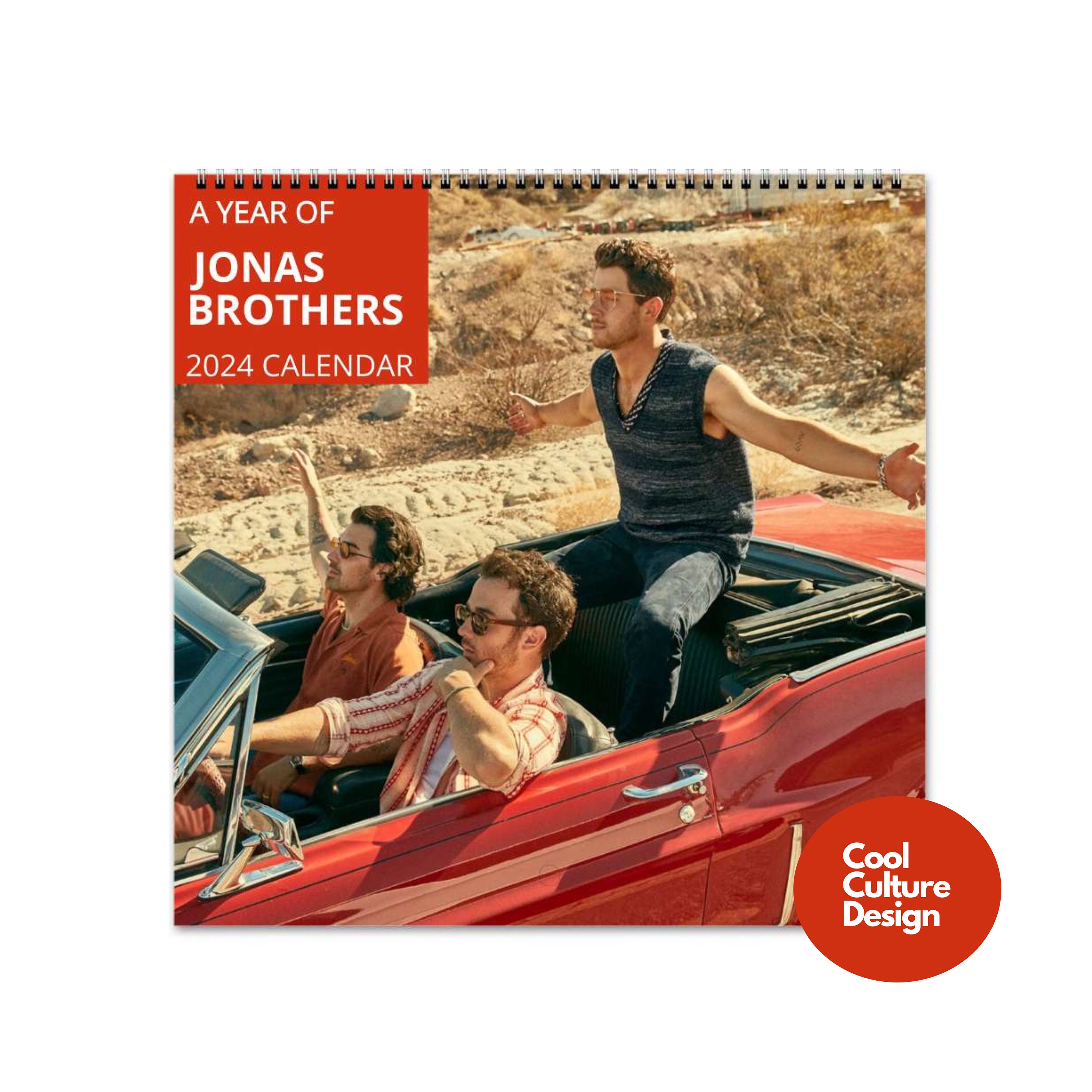 Jonas Brothers Calendar Vol.1 2024 Calendar, Wall Calendar 2024 sold