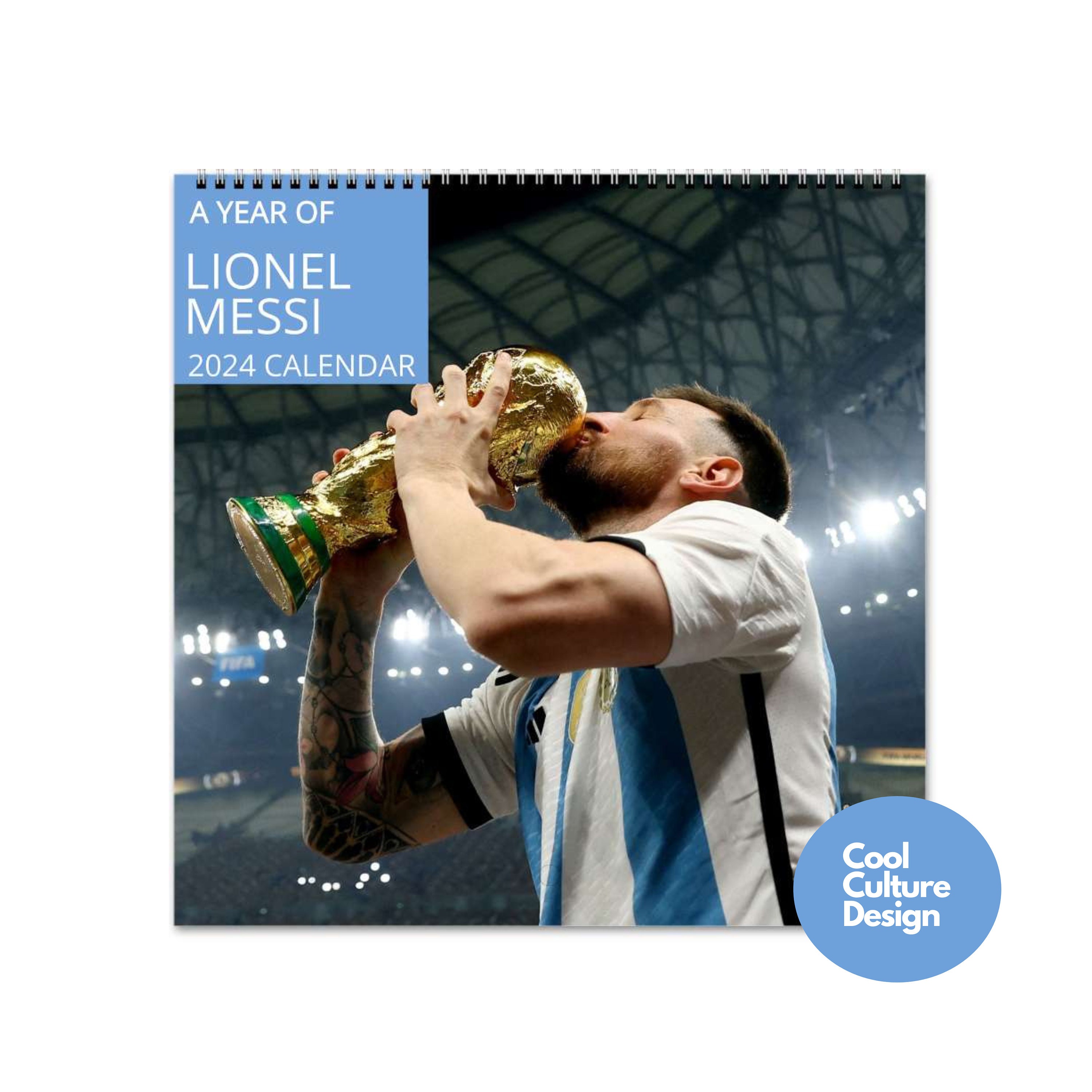 Lionel Messi Calendar Vol.1 2024 Calendar, Wall Calendar 2024