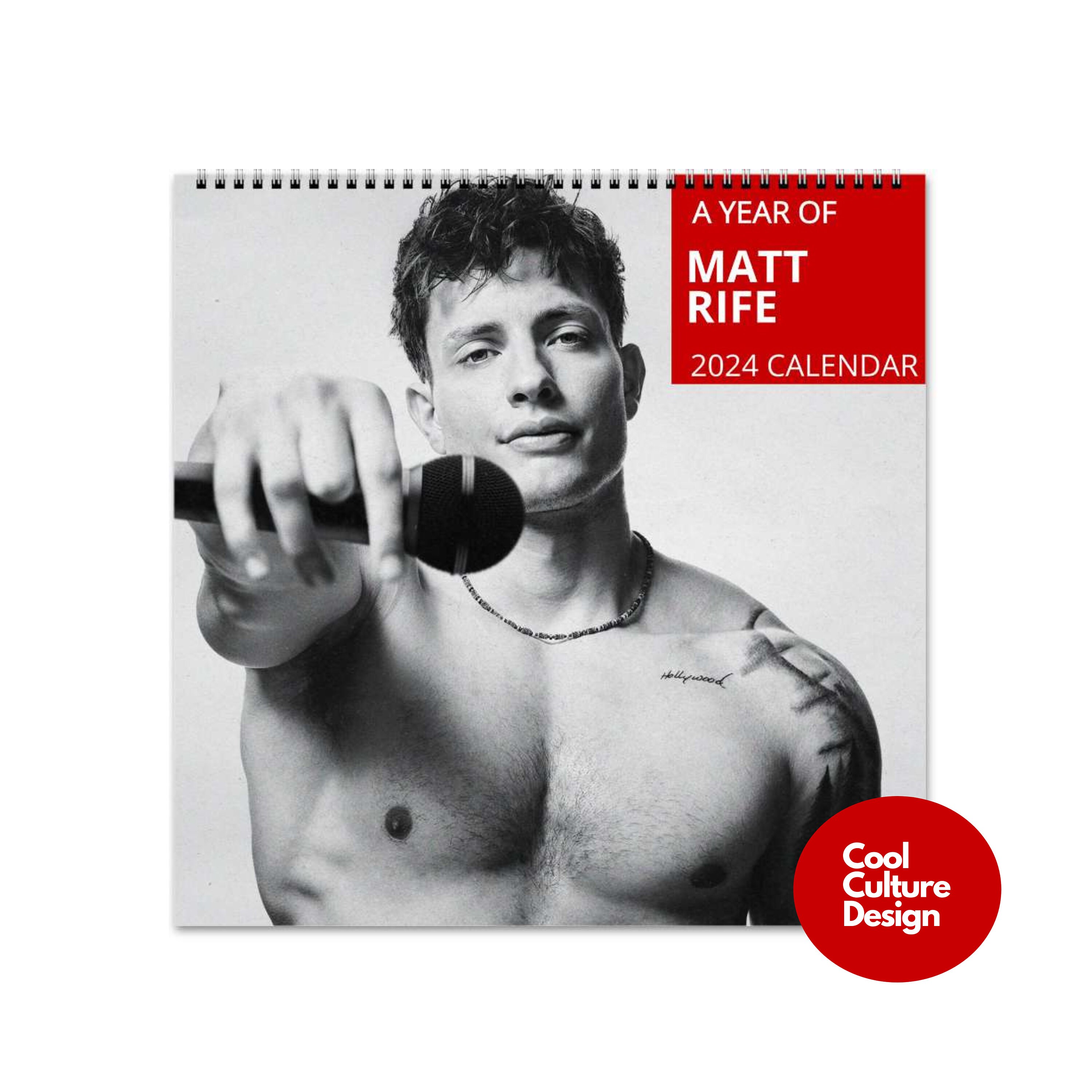 Matt Rife Calendar Vol.1 2024 Calendar, Wall Calendar 2024 sold by