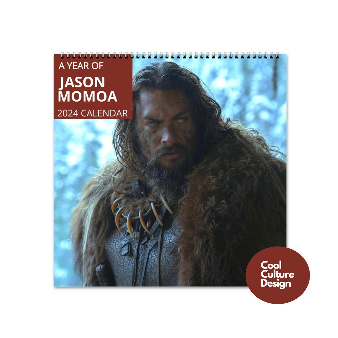 Jason Momoa Calendar Vol.1 2024 Calendar, Wall Calendar 2024, Jason