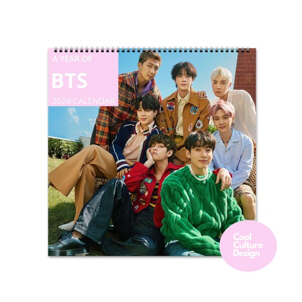 Bts 2024 Calendar Etsy