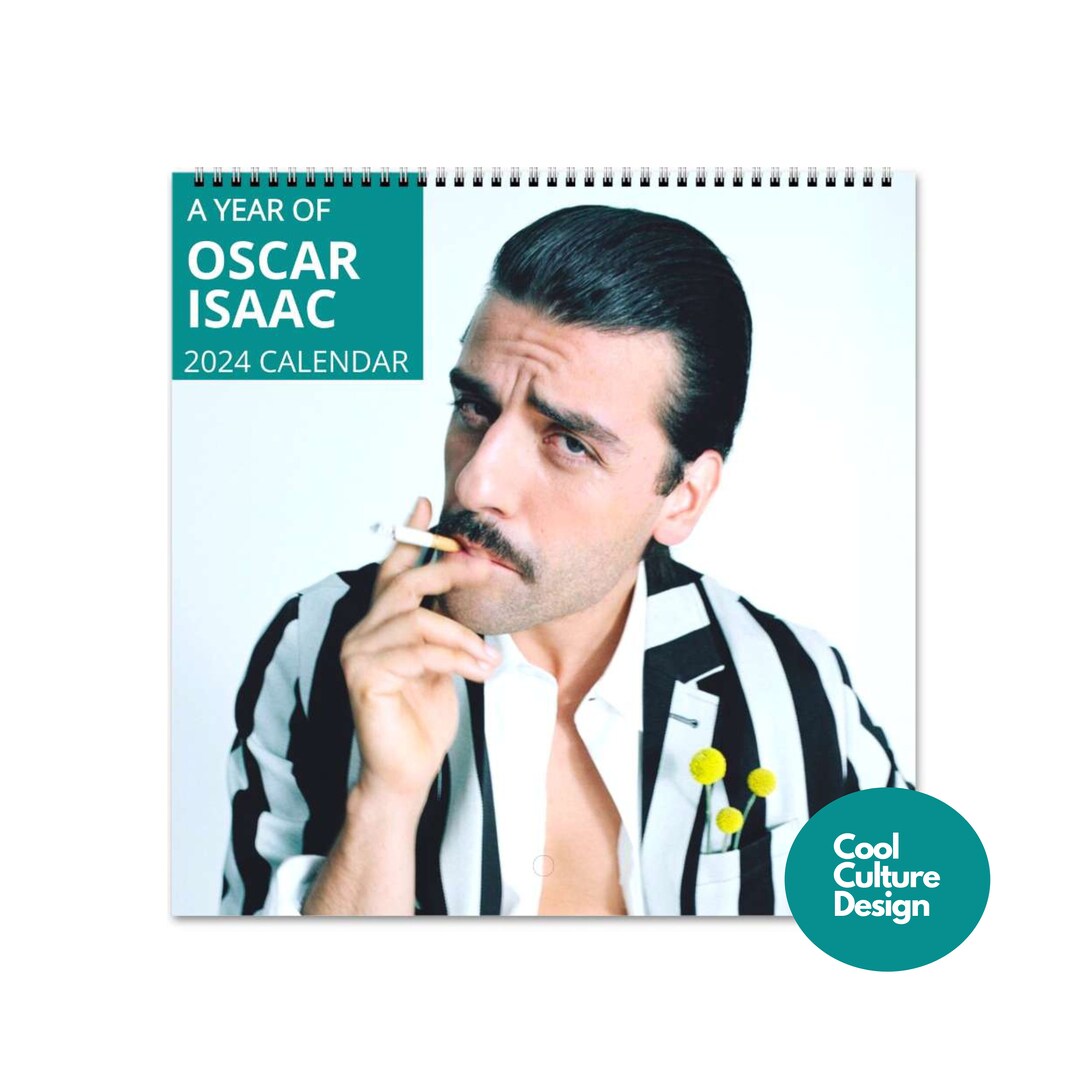 Oscar Isaac Calendar Vol.1 2024 Calendar, Wall Calendar 2024, Oscar