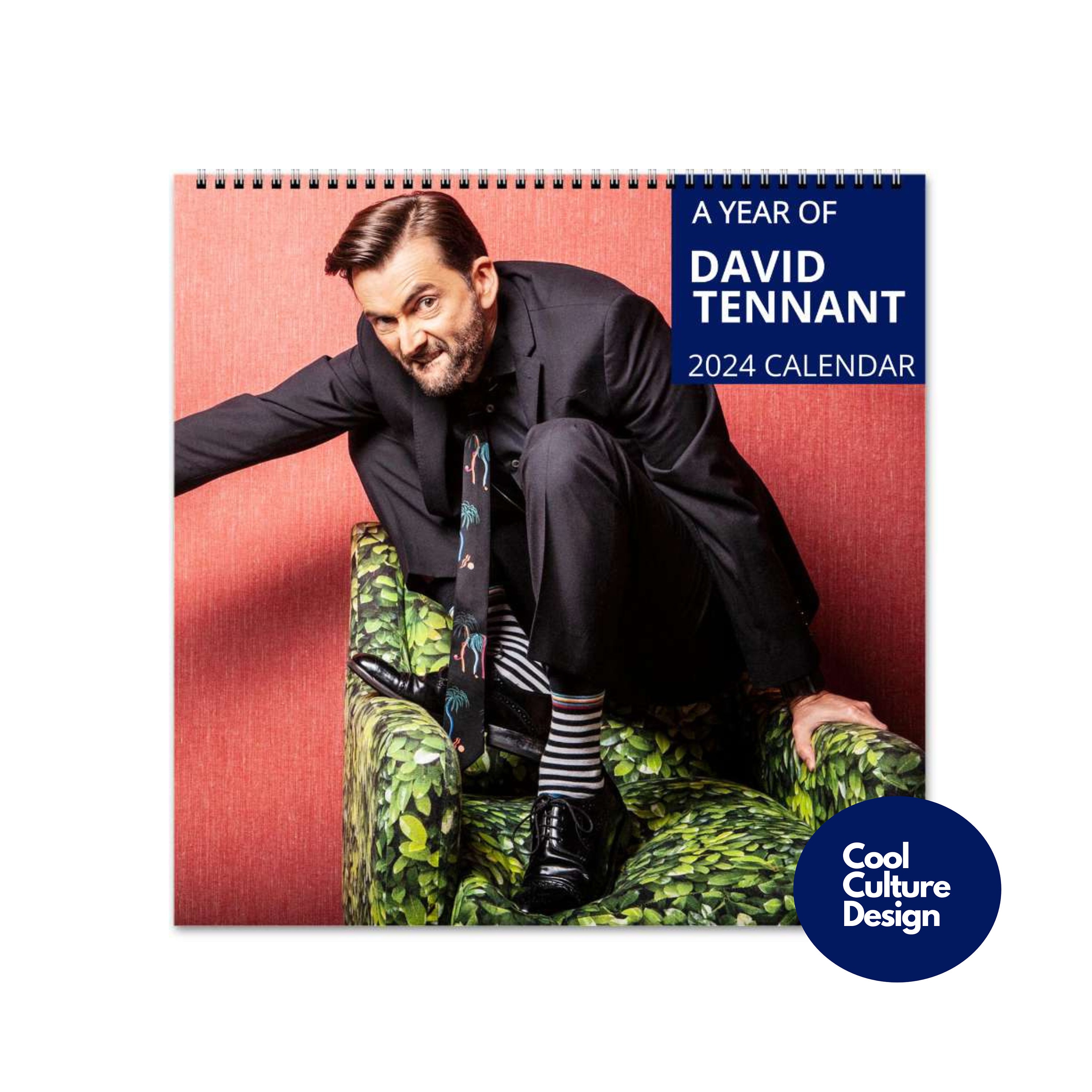 David Tennant Calendar Vol.1 2024 Calendar, Wall Calendar 2024 sold