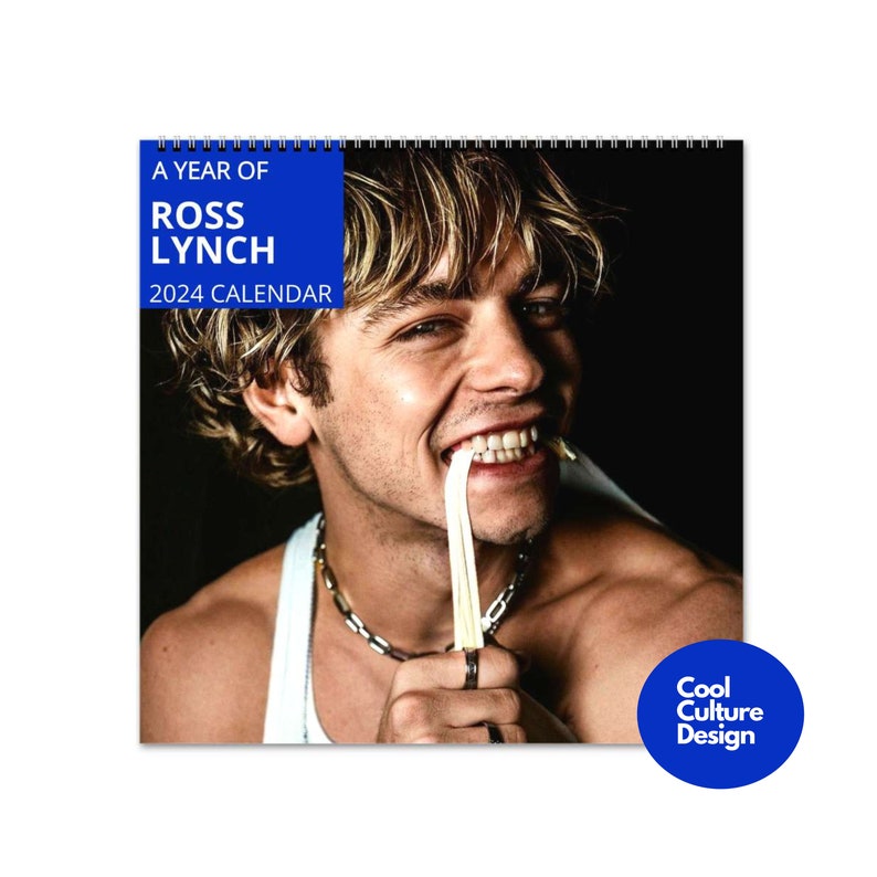 Ross Lynch Calendar Vol.1 2024 Calendar, Wall Calendar 2024, Ross Lynch