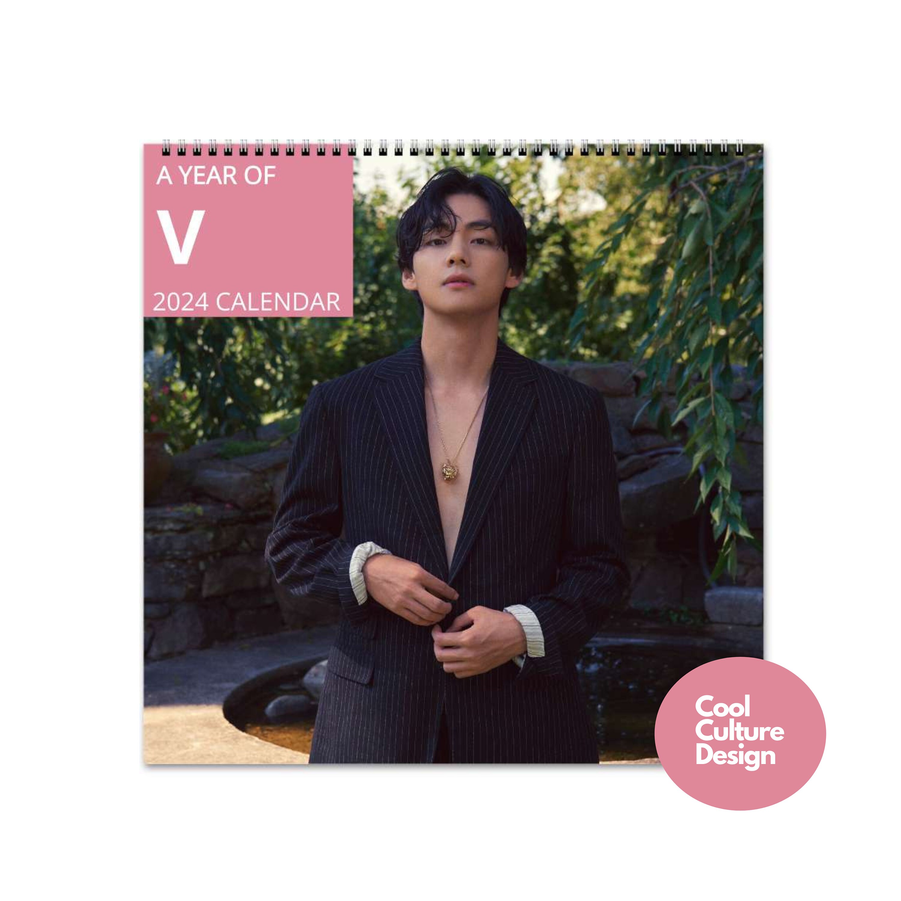 V Calendar Vol 1 2024 Calendar Wall Calendar 2024 sold by Elfrida