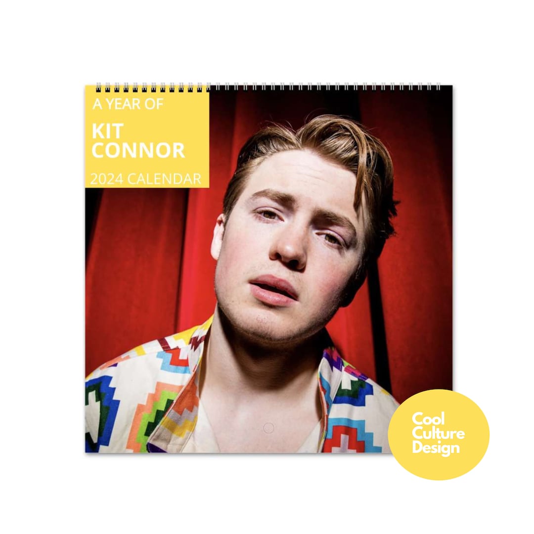 Kit Connor Calendar Vol.1 2024 Calendar Wall Calendar 2024 Etsy