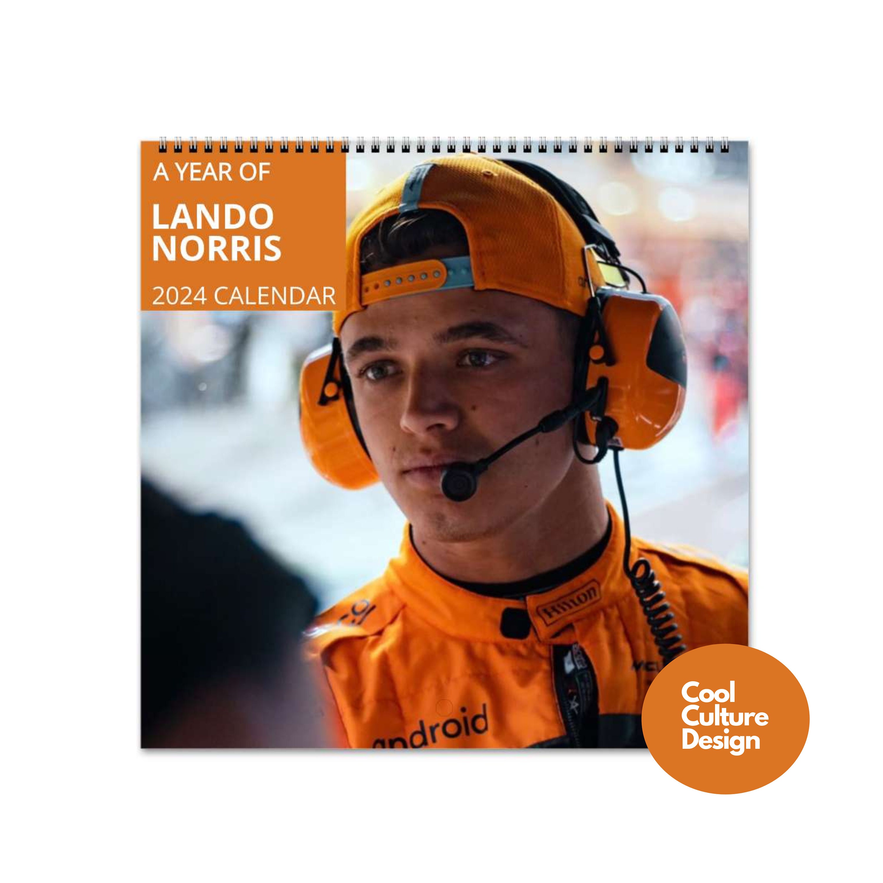 Lando Norris Calendar Vol.1 2024 Calendar Wall Calendar Etsy UK