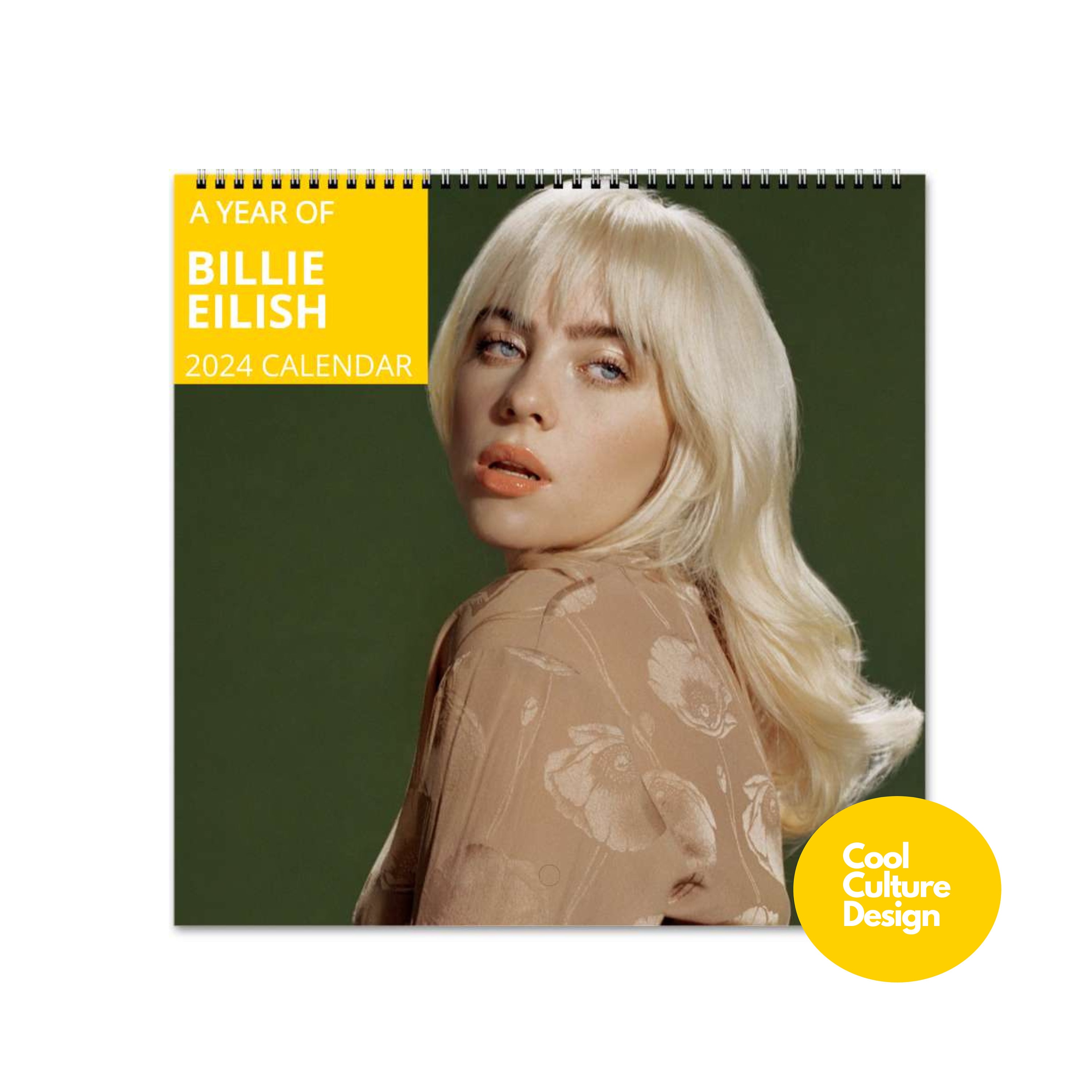 Billie Eilish Calendar Vol.1 2024 Calendar, Wall Calendar 2024 sold