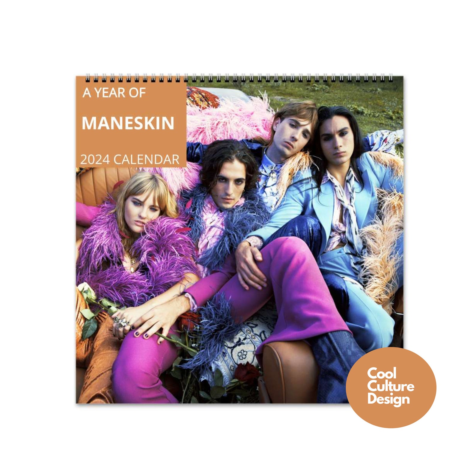 Maneskin Calendar Vol.1 2025 Calendar, Wall Calendar 2025, Maneskin Mug