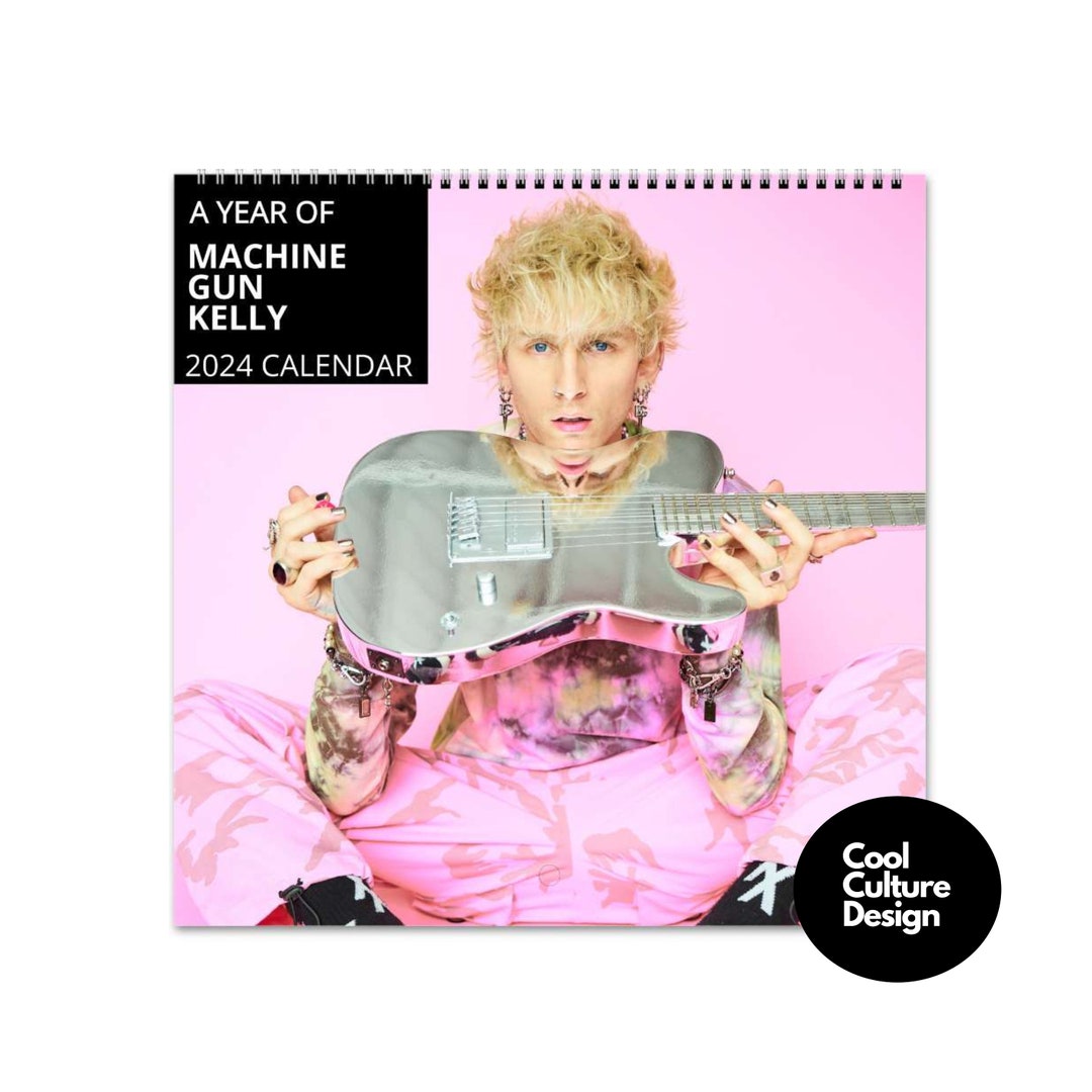 Machine Gun Kelly Calendar Vol.1 2025 Calendar, Wall Calendar 2025