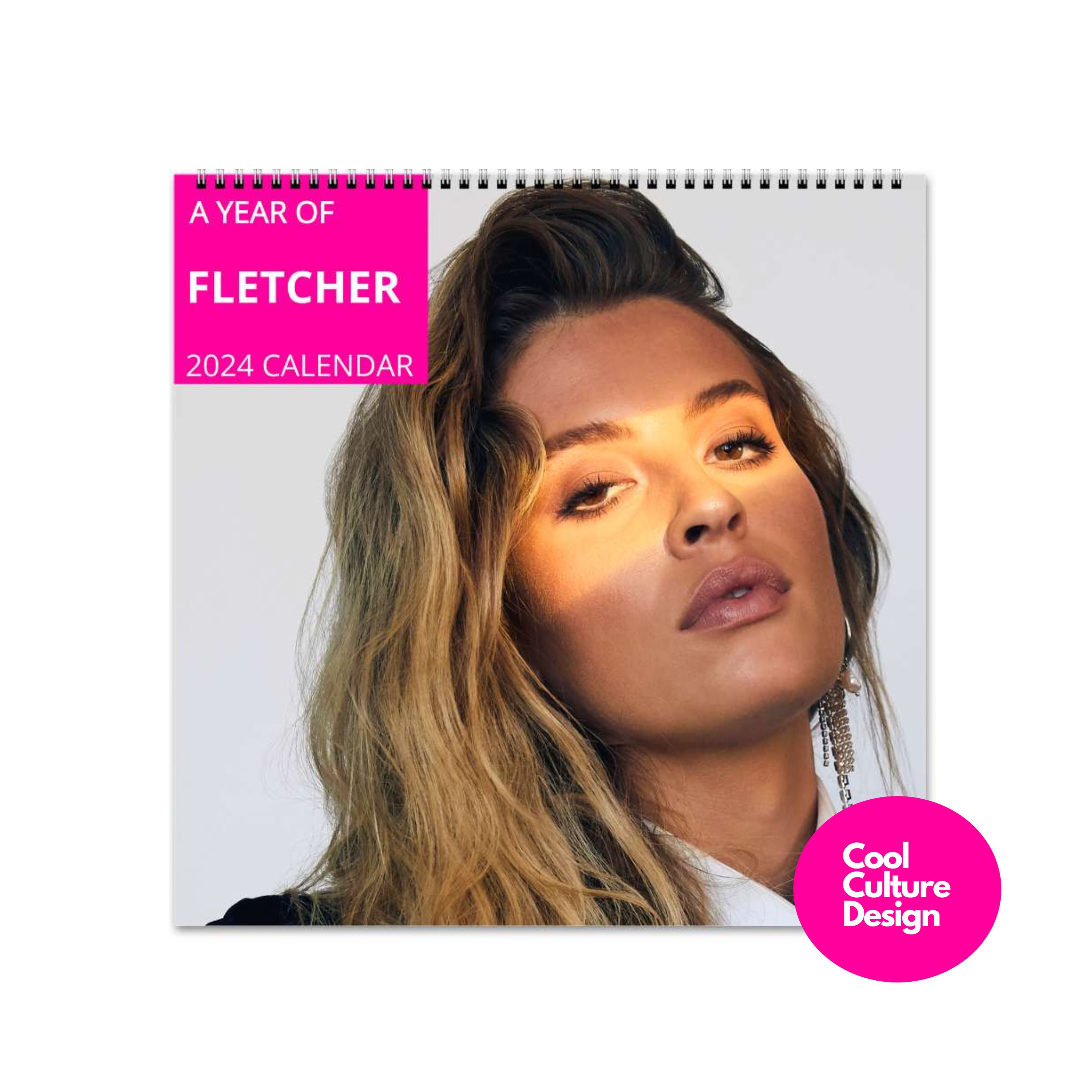 Fletcher Calendar Vol.1 2024 Calendar, Wall Calendar 2024, Fletcher