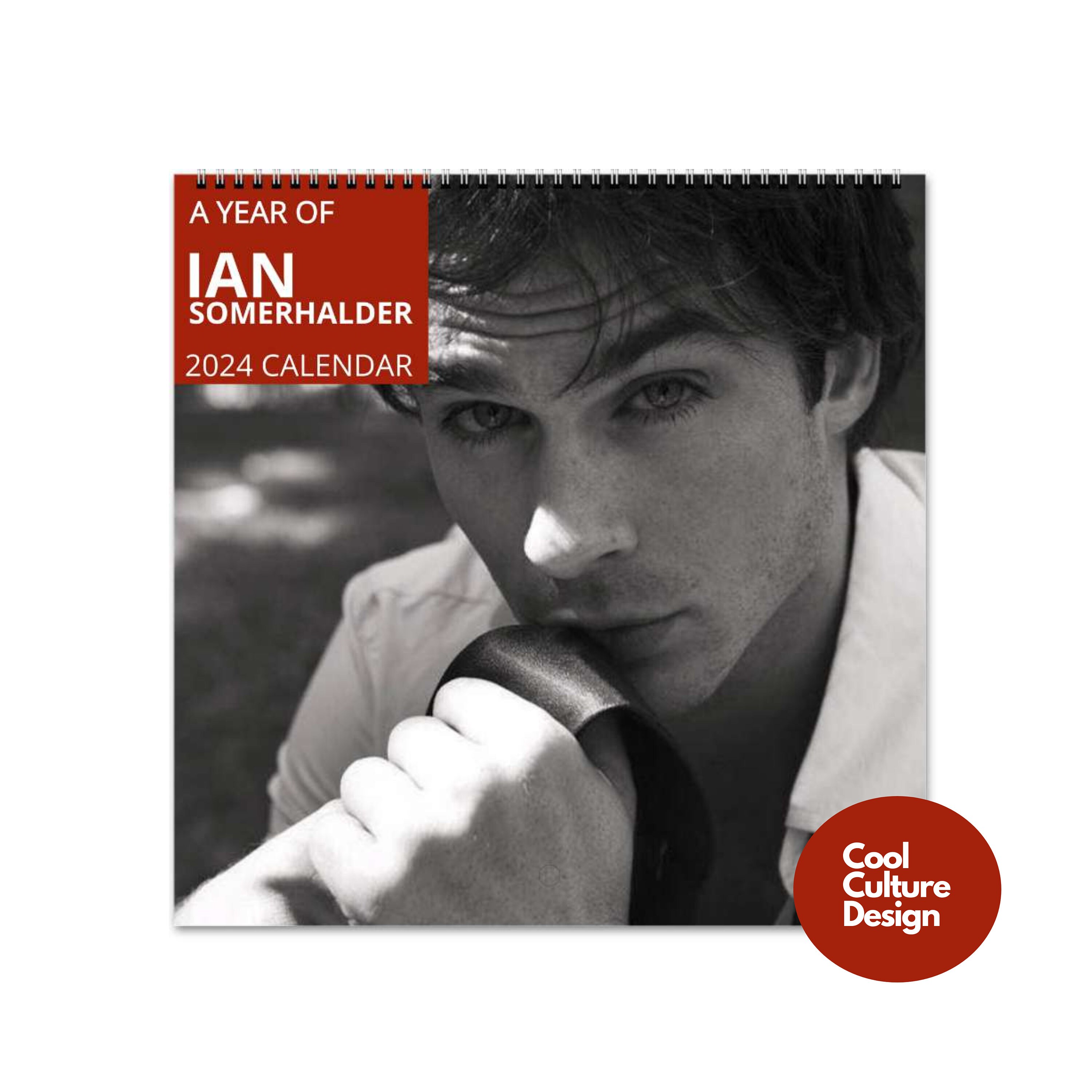 Ian Somerhalder Calendar Vol.1 2024 Calendar, Wall Calendar 2024 sold