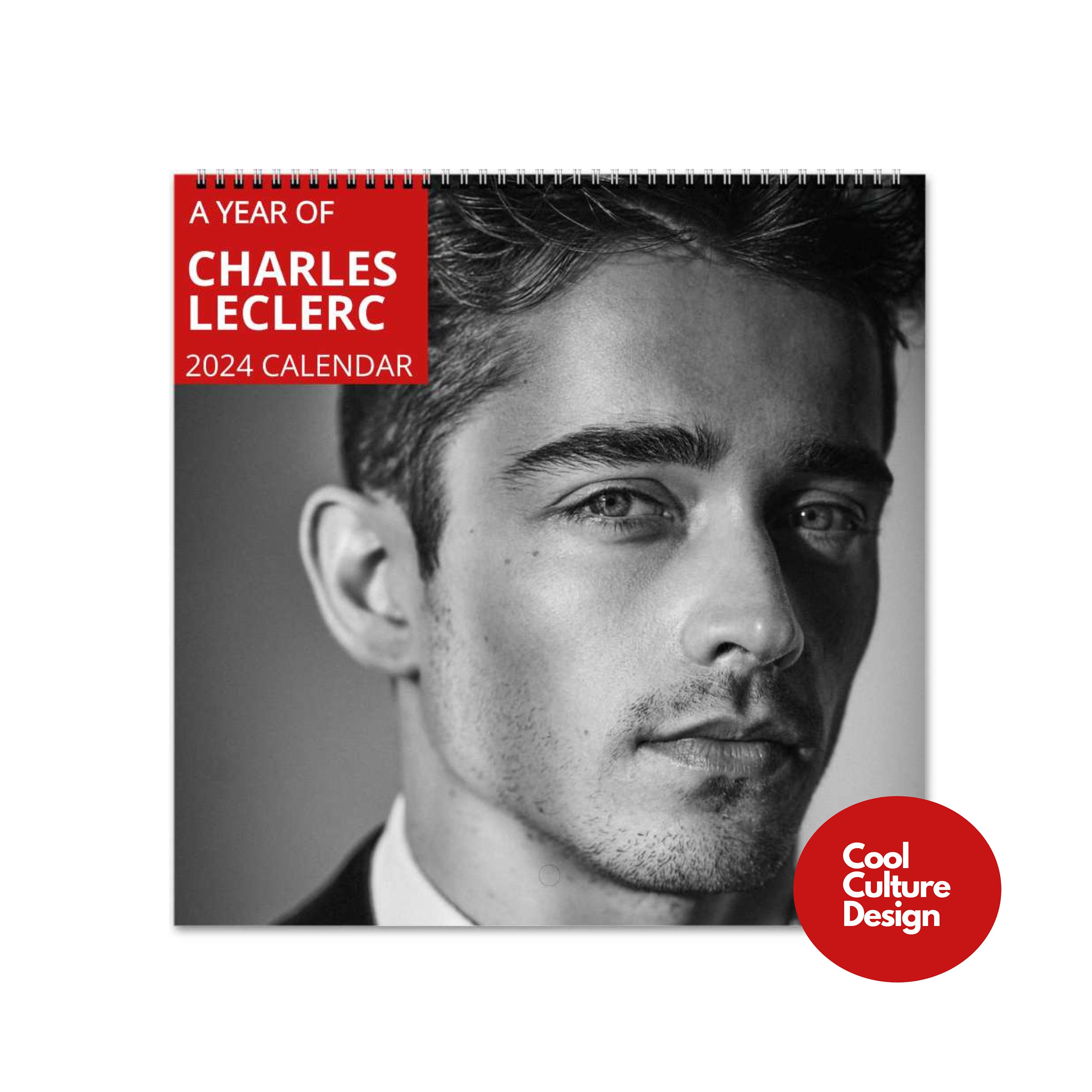 Charles Leclerc Calendar Vol.1 2024 Calendar, Wall Calendar 2024