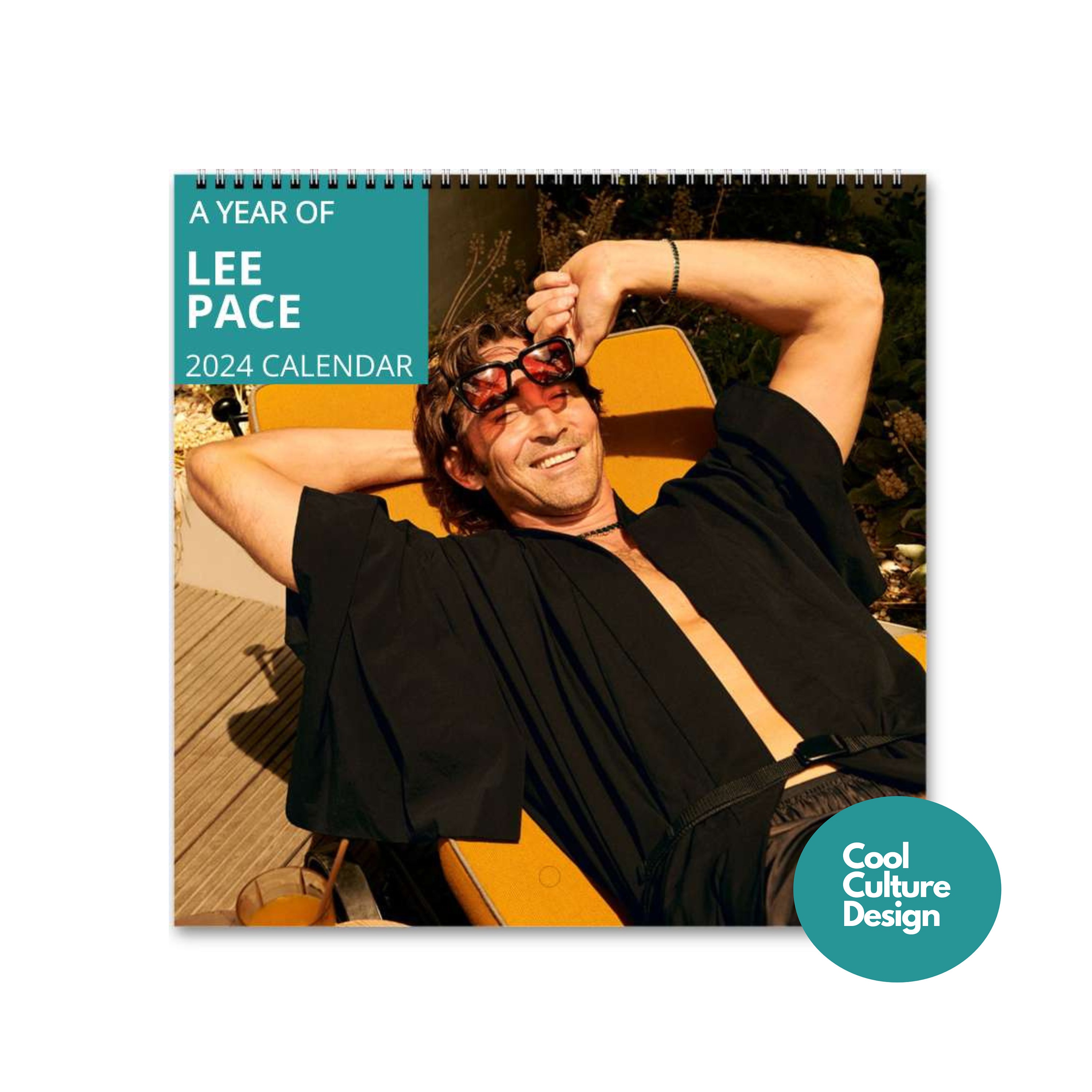 Lee Pace Calendar Vol.1 2024 Calendar, Wall Calendar 2024 sold by
