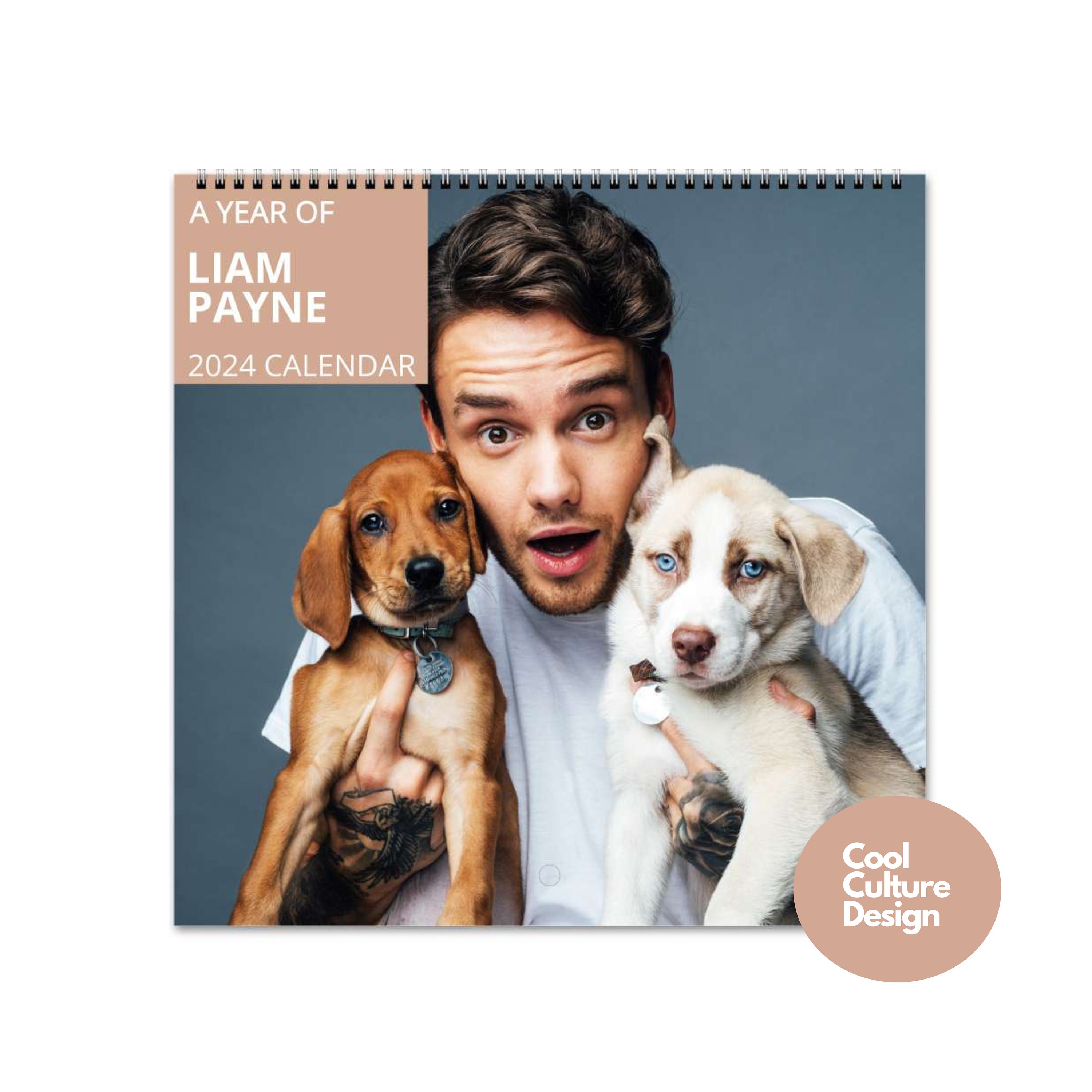 Liam Payne Calendar Vol.1 2024 Calendar, Wall Calendar 2024, Planner