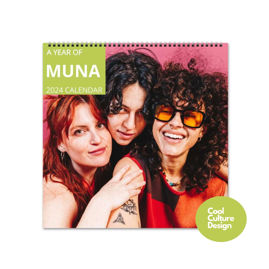 MUNA Calendar Vol.1 2024 Calendar, Wall Calendar 2024, Planner 2024