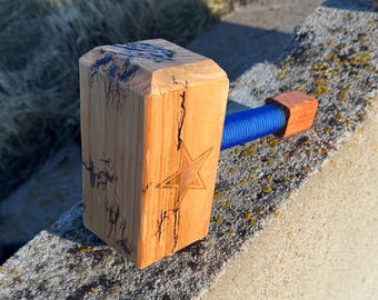 Cowboys Thor Hammer-blue Fractal Burn Thors hammer-Gift