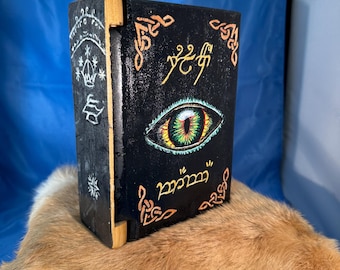 Wood Box Dragon Eye- Lord Of The Rings
