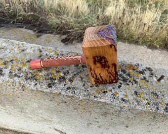 Thor Hammer-blue Fractal Burn Thors hammer-Gift
