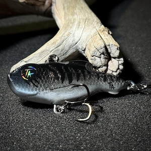 TreysArt T-18 Lipless Crankbait 2.5” inch Handmade Fishing Lure