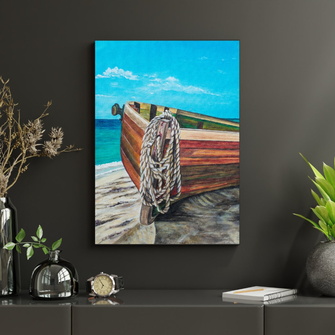 Classic Row Boat Wall Decor Nautical Wooden Row Boat Wall Art Wooden