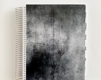 The Daily Focus Planner, 7&quot; x 9&quot; planner, spiral planner, Handcrafted planner, By When? Planner Co