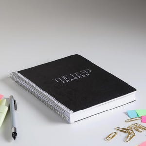 Lead Tracker Planner – 7x9 Paper Sales CRM for Cold, Warm & Hot Leads