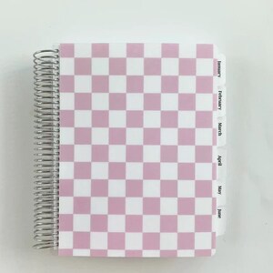 The Daily Focus Planner, 7" x 9" planner, spiral planner, Handcrafted planner, By When? Planner Co