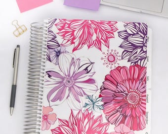 Horizontal Focus Planner – 7"x9" Handcrafted Planner with Weekly Layout, Habit & Budget Pages