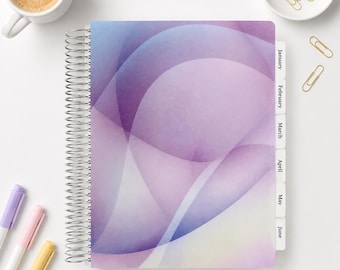 Horizontal Focus Planner – 7"x9" Handcrafted Planner with Weekly Layout, Habit & Budget Pages