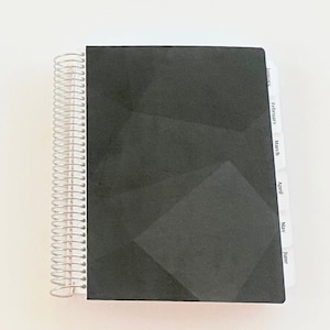 The Daily Focus Planner, 7&quot; x 9&quot; planner, spiral planner, Handcrafted planner, By When? Planner Co.