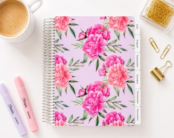 Horizontal Focus Planner – 7"x9" Handcrafted Planner with Weekly Layout, Habit & Budget Pages