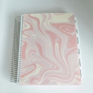 The Daily Focus Planner, 7&quot; x 9&quot; planner, spiral planner, Handcrafted planner, By When? Planner Co.
