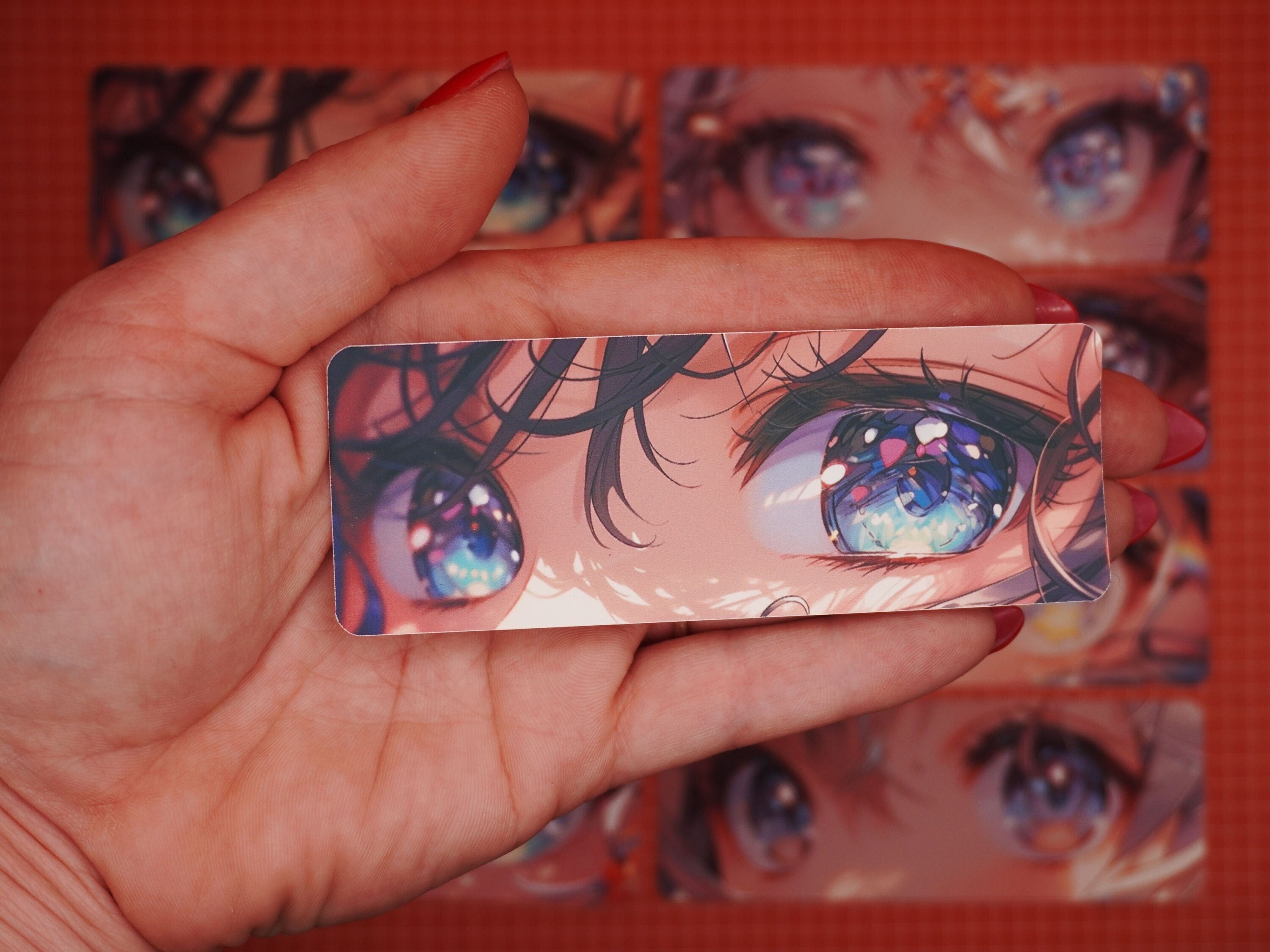 Colorful Male Eyes Sticker for Sale by AnnArtshock