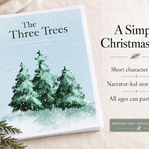 シンプルなクリスマス劇「3本の木」｜PDFダウンロード