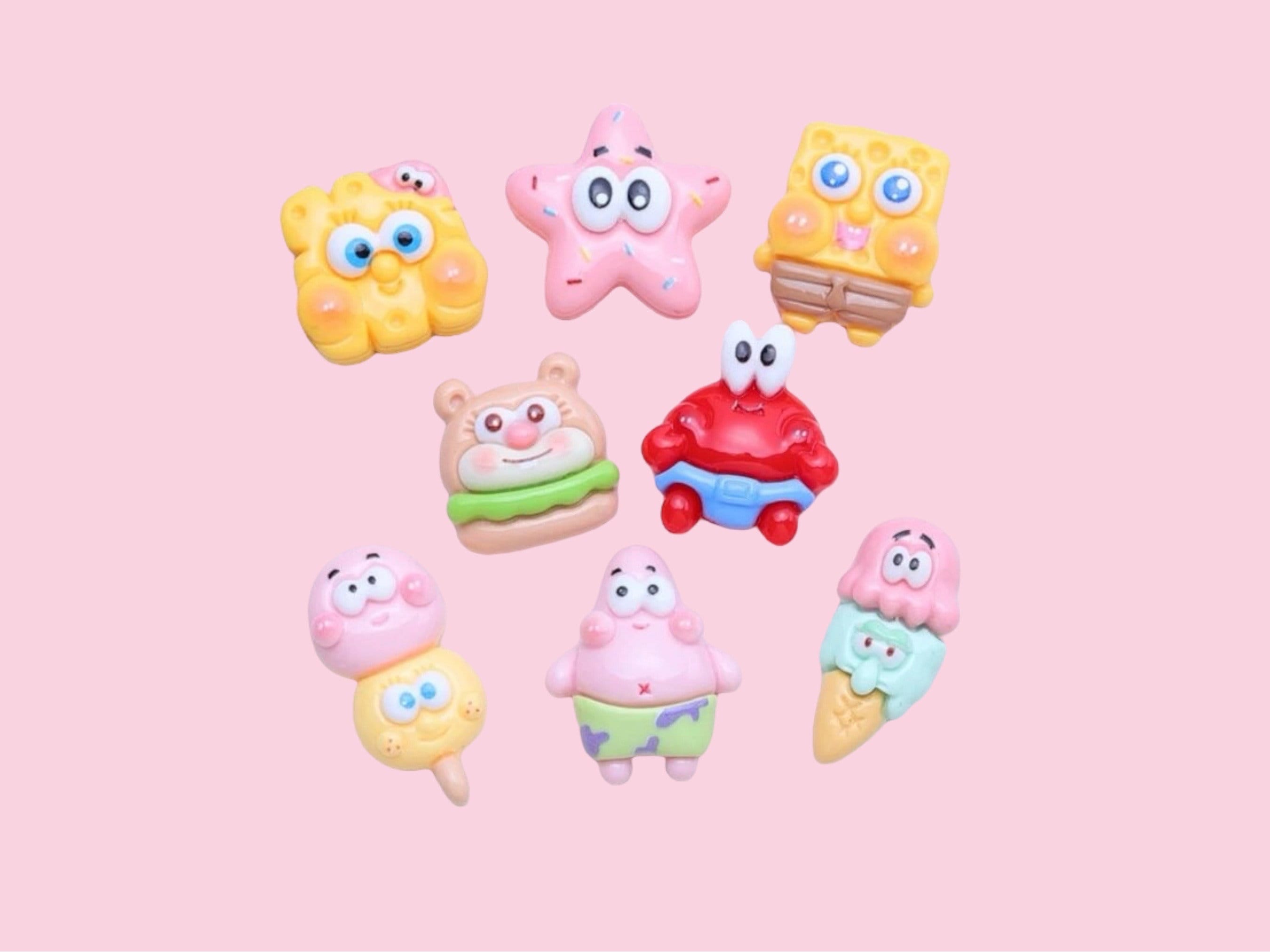 Croc charms online spongebob