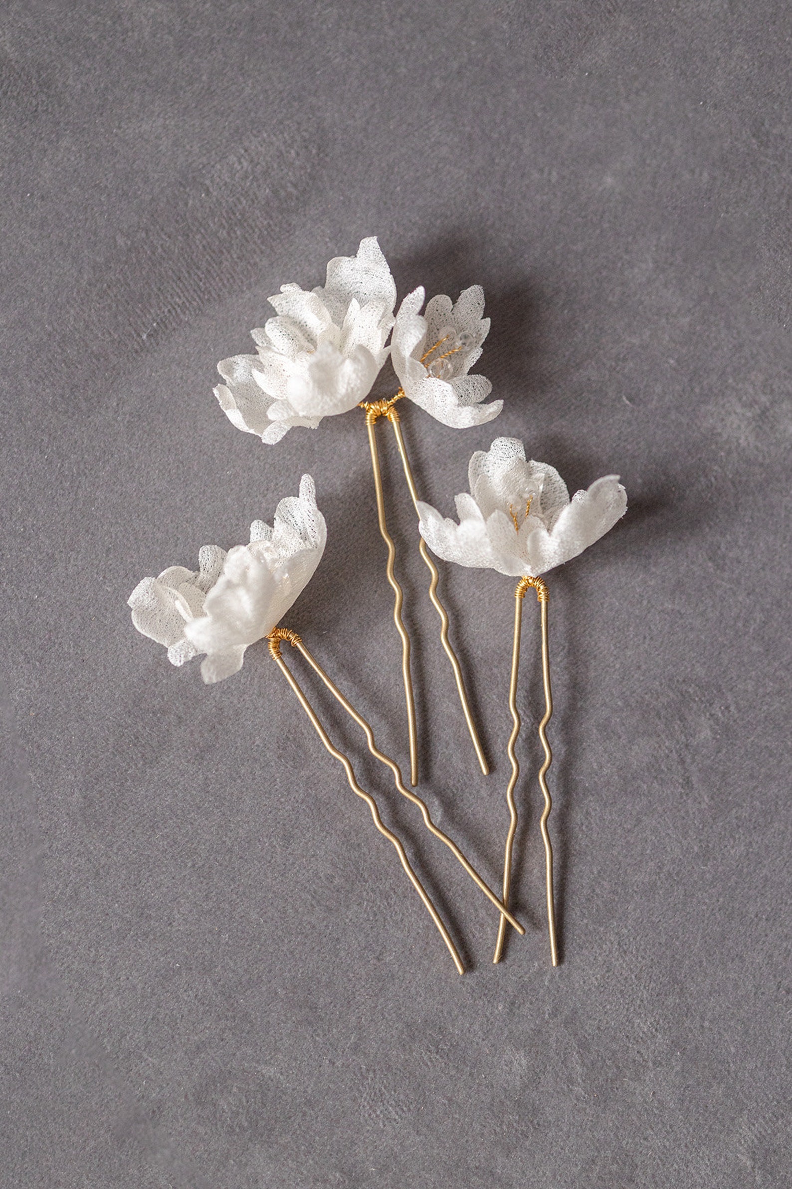 Wedding Hair Pins, Flowers Hair Pins, Bridal Hair Accessories, Bridal ...