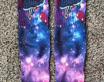 Galaxy foams socks
