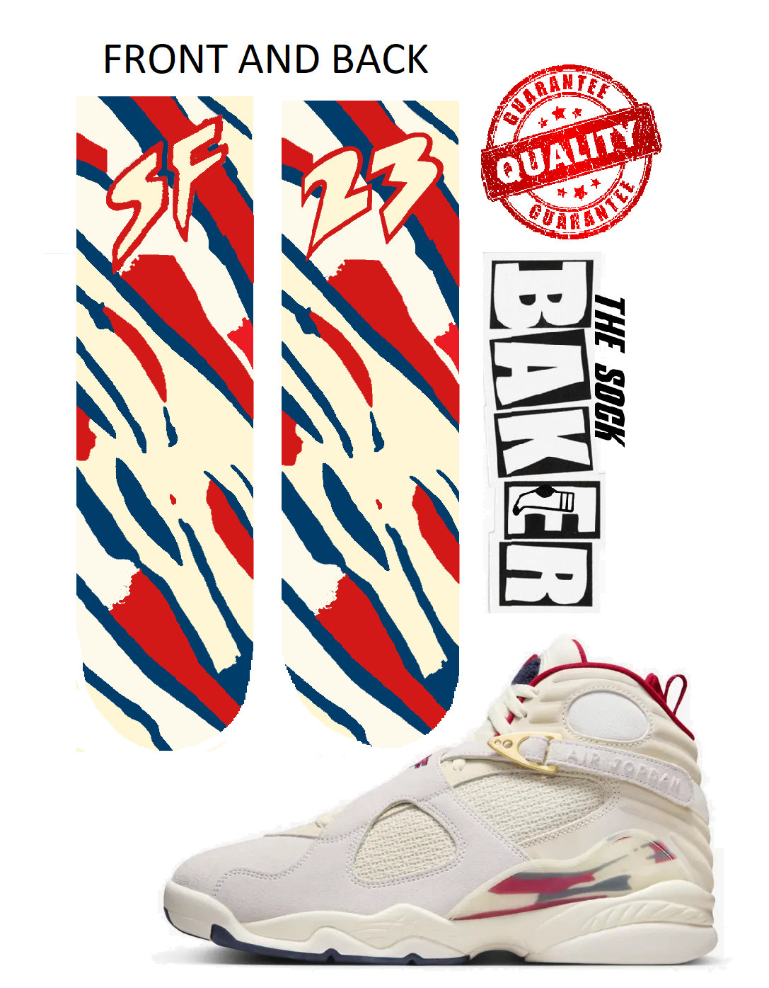 8s shoes and best sale socks