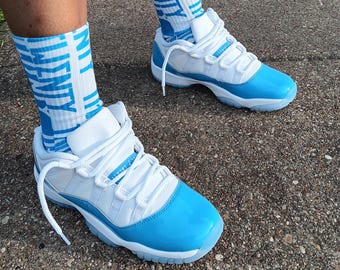 Unc 11s low socks to match