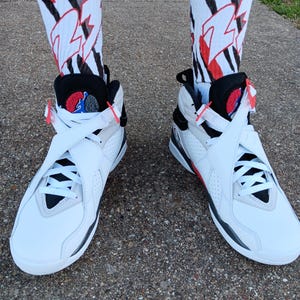 Retro 8 Buggs bunny socks to match