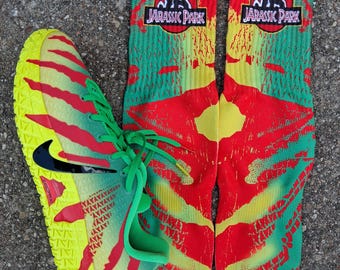 Ja 3 calcetines de explorador de Jurassic Park a juego