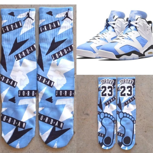 Unc 6s socks