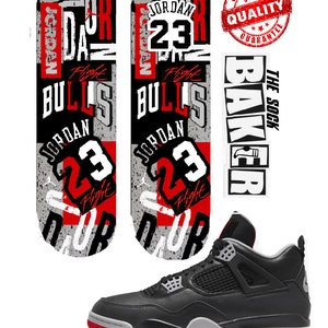 REIMAGINED BRED 4S SOCKS