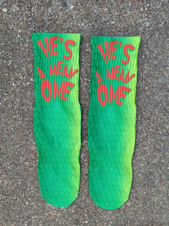 kobe grinch socks